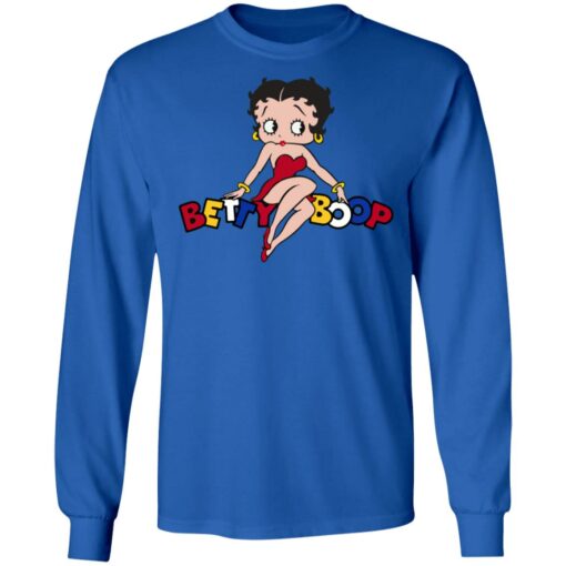 Betty Boop Betty sitting on sweatshirt $19.95