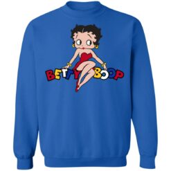 Betty Boop Betty sitting on sweatshirt $19.95