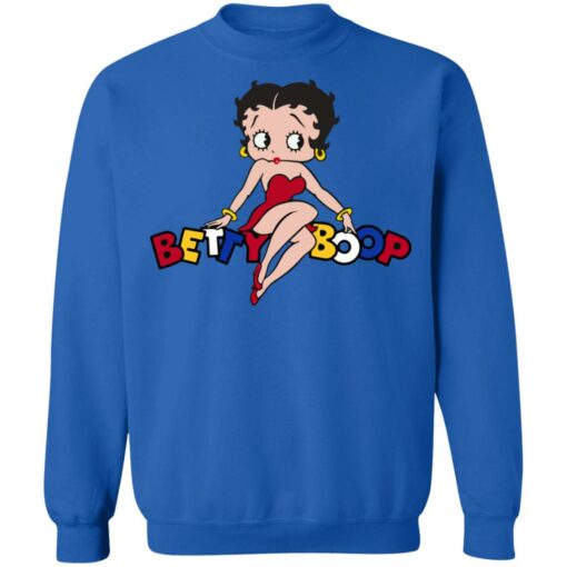 Betty Boop Betty sitting on sweatshirt $19.95 redirect05312021220521 9