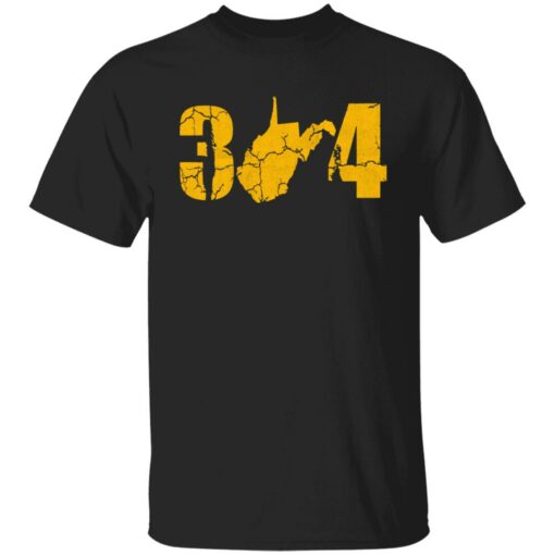 West Virginia 304 state map pride sweatshirt $19.95