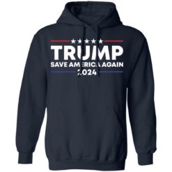 Trump save America again 2024 shirt $19.95