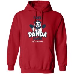Free panda hug hit a homer shirt $19.95