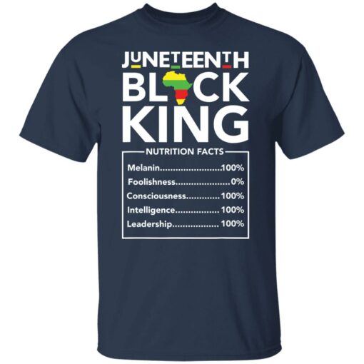 Juneteenth black king shirt $19.95