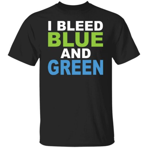 I bleed blue and green shirt $19.95 redirect06162021220633