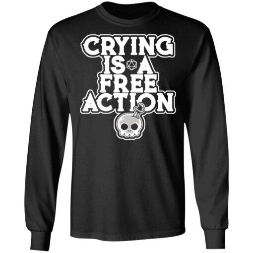 Crying is a free action shirt $24.95 redirect06162021230619 2