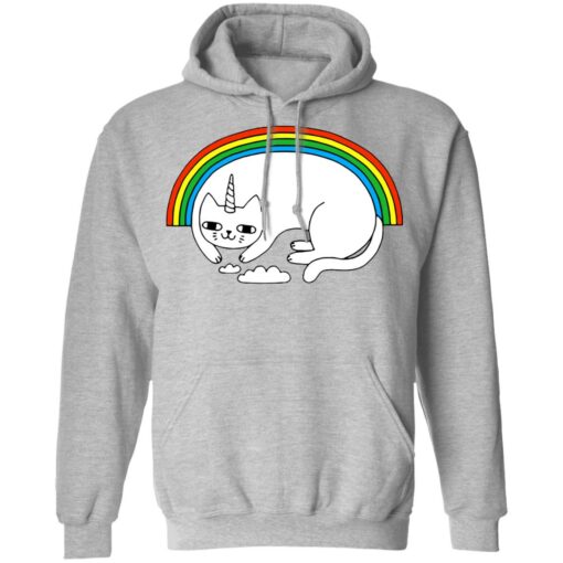 Pride LGBT cat rainbow shirt $19.95