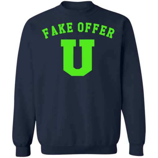 Fake offer u shirt $19.95