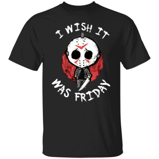 Jason Voorhees i wish it was friday shirt $19.95 redirect06212021000604