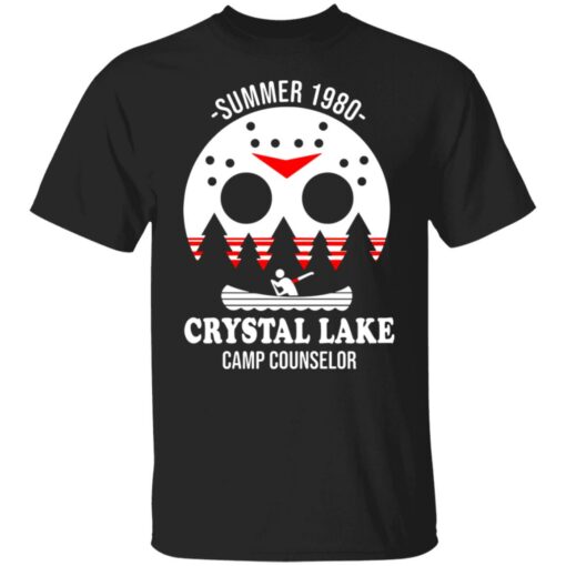 Jason Voorhees summer 1980 crystal lake camp counselor shirt $19.95 redirect06212021000625