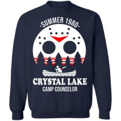 Jason Voorhees summer 1980 crystal lake camp counselor shirt $19.95