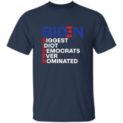 B*den idiot biggest democrats ever nominated shirt $19.95 redirect06212021090605 4
