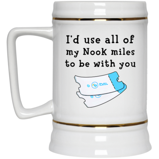 I'd use all of my nook miles to be with you mug $16.95 redirect06222021030636 3