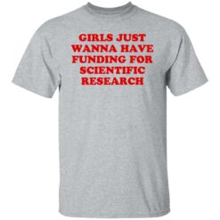 Girls just wanna have funding for scientific research shirt $19.95 redirect06222021230635 1