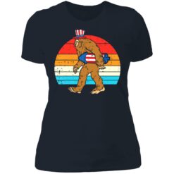 Bigfoot sasquatch firecracker american USA 4th of july shirt $19.95 redirect06232021020648 9