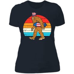 Bigfoot sasquatch firecracker american USA 4th of july shirt $19.95