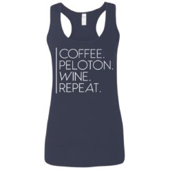 Coffee peloton wine repeat shirt $19.95