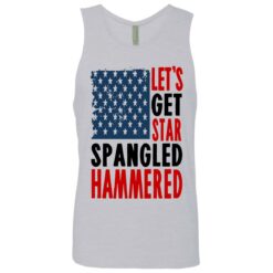 Let's get star spangled hammered shirt $19.95