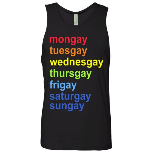 Mongay tuesgay wednesgay thursgay shirt $19.95 redirect06232021190640 14