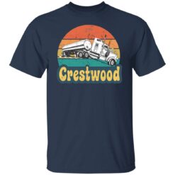 Crestwood tourism semi stuck on railroad tracks shirt $19.95