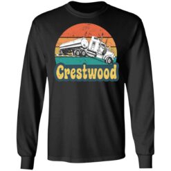 Crestwood tourism semi stuck on railroad tracks shirt $19.95