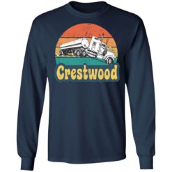 Crestwood tourism semi stuck on railroad tracks shirt $19.95