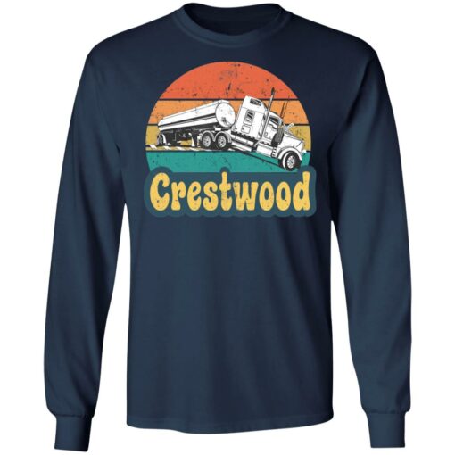 Crestwood tourism semi stuck on railroad tracks shirt $19.95 redirect06242021020617 3