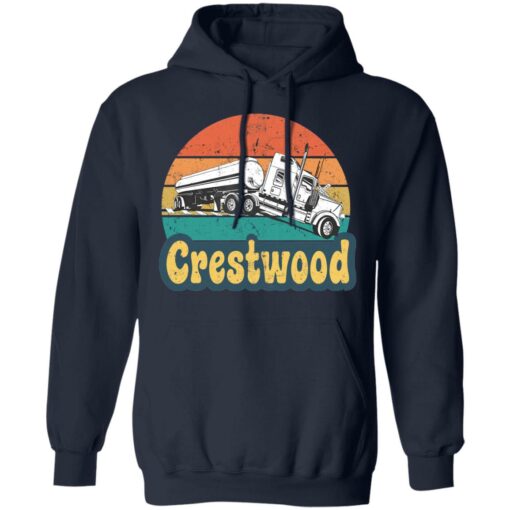 Crestwood tourism semi stuck on railroad tracks shirt $19.95 redirect06242021020617 5