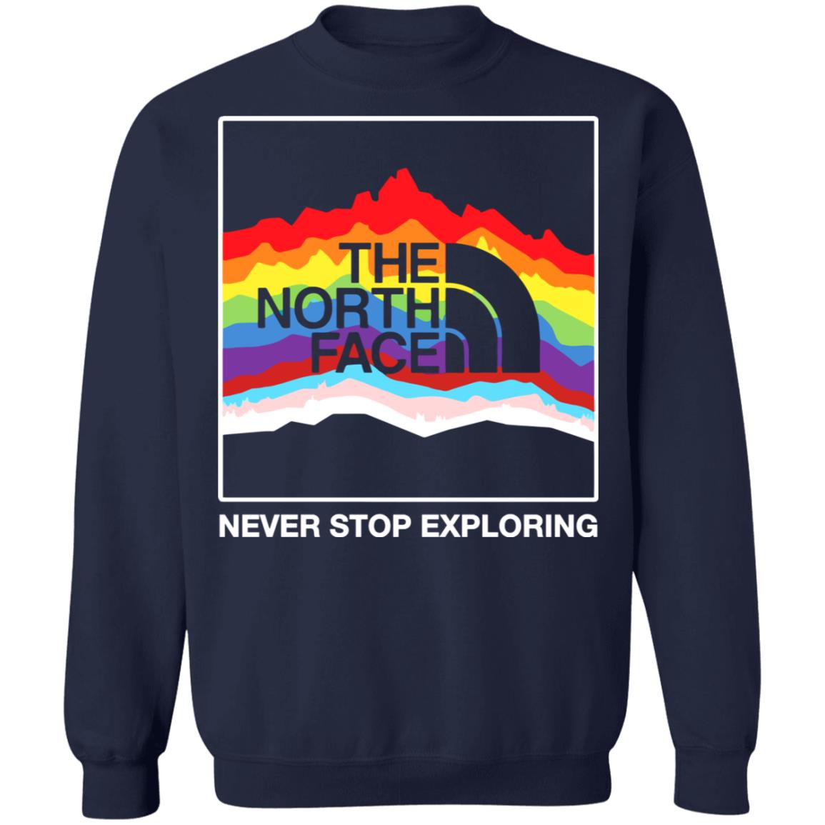 Pride LGBT Never Stop Exploring Shirt Lelemoon