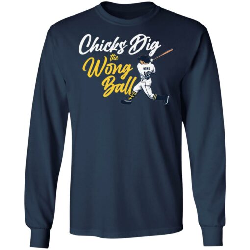 Chicks dig the wrong ball shirt $19.95