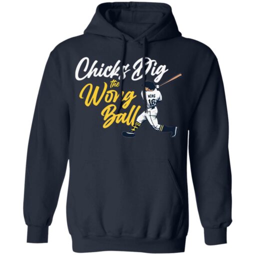 Chicks dig the wrong ball shirt $19.95