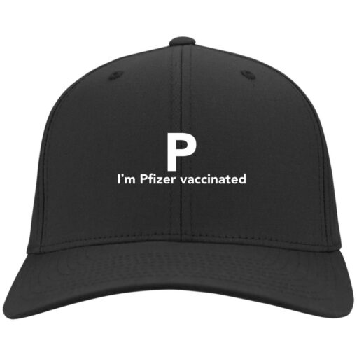 P i’m pfizer vaccinated hat, cap $24.75