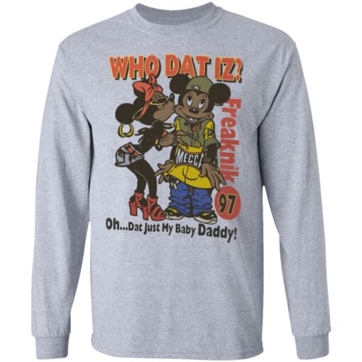 Who dat IZ oh dat just my baby Daddy shirt $19.95 redirect06252021220658 2