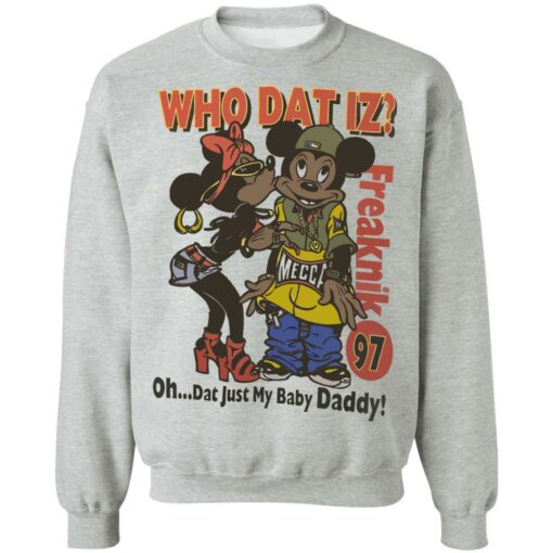 Who dat IZ oh dat just my baby Daddy shirt $19.95 redirect06252021220658 6
