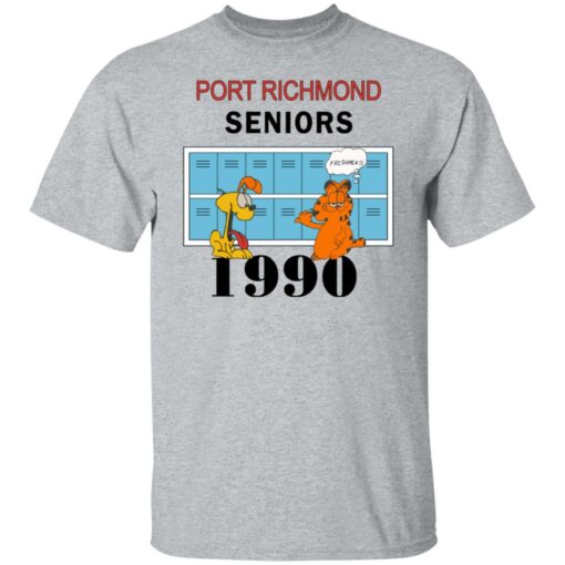 Garfield Port Richmond seniors 1990 shirt $19.95 redirect06262021230618 1