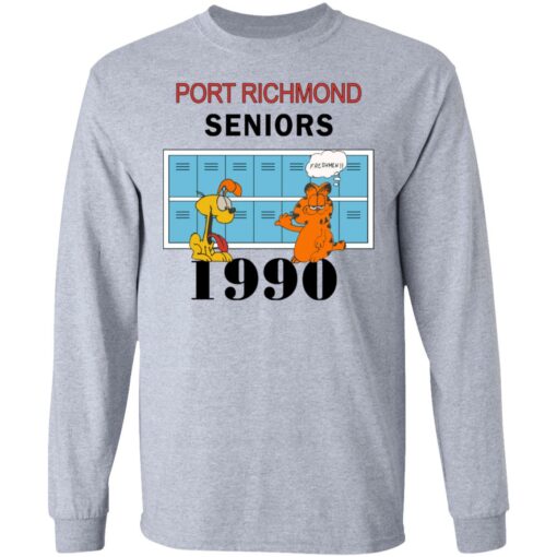 Garfield Port Richmond seniors 1990 shirt $19.95 redirect06262021230618 2