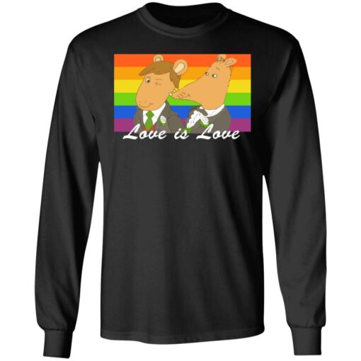 Nigel Ratburn wedding love is love shirt $19.95