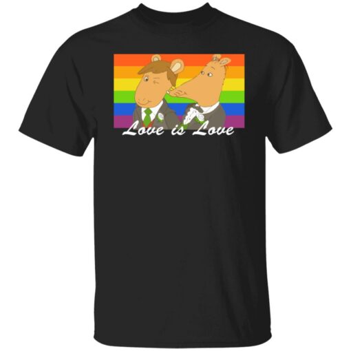 Nigel Ratburn wedding love is love shirt $19.95