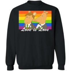 Nigel Ratburn wedding love is love shirt $19.95