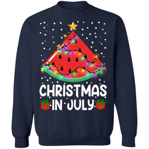 Watermelon Christmas in July sweatshirt $19.95 redirect06282021040658 7