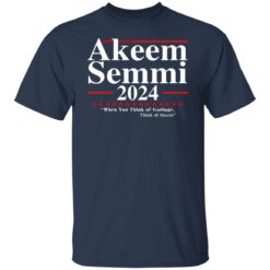 Akeem Semmi 2024 when you think of garbage shirt $19.95