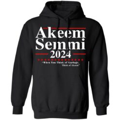 Akeem Semmi 2024 when you think of garbage shirt $19.95