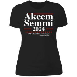 Akeem Semmi 2024 when you think of garbage shirt $19.95