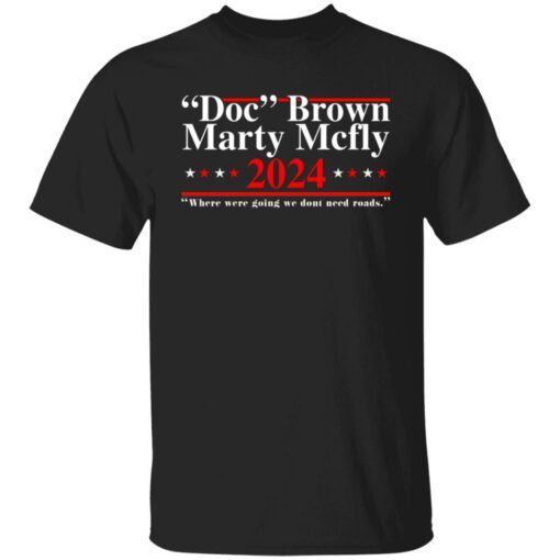 Doc Brown Marty Mcfly 2024 shirt $19.95 redirect06302021070657 10