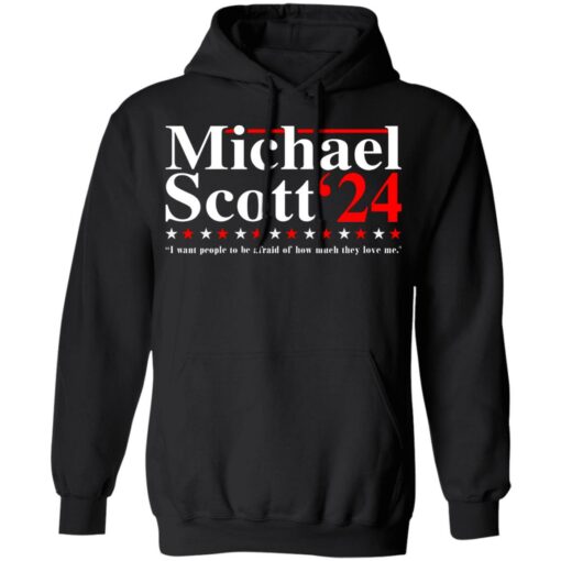 Michael Scott 2020 i want people to be afraid shirt $19.95
