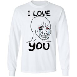 Simp i love you funny crying wojak meme shirt $19.95