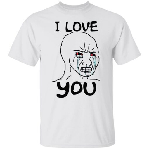 Simp i love you funny crying wojak meme shirt $19.95 redirect07012021020716