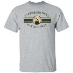 Dolly vandergelders hay and feed shirt $19.95