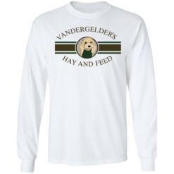 Dolly vandergelders hay and feed shirt $19.95