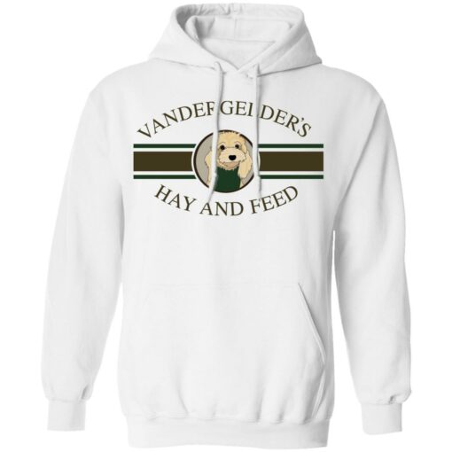 Dolly vandergelders hay and feed shirt $19.95