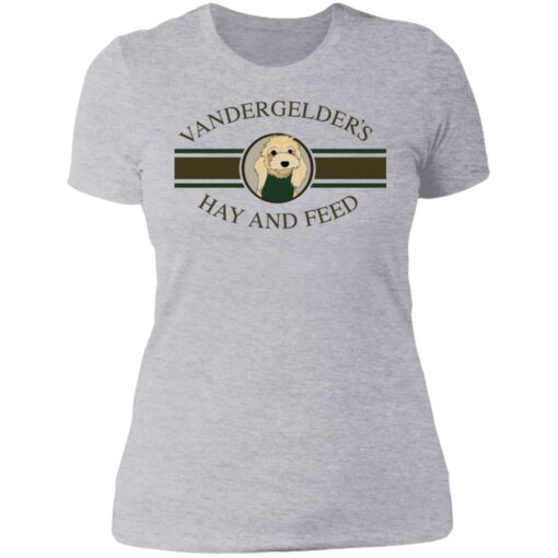 Dolly vandergelders hay and feed shirt $19.95